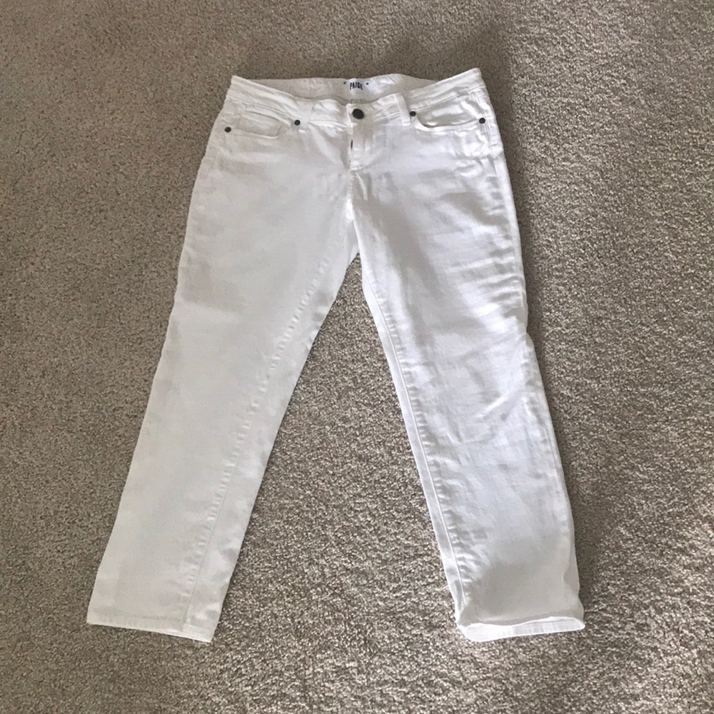 PAIGE White Jeans - Jimmy Jimmy Crop